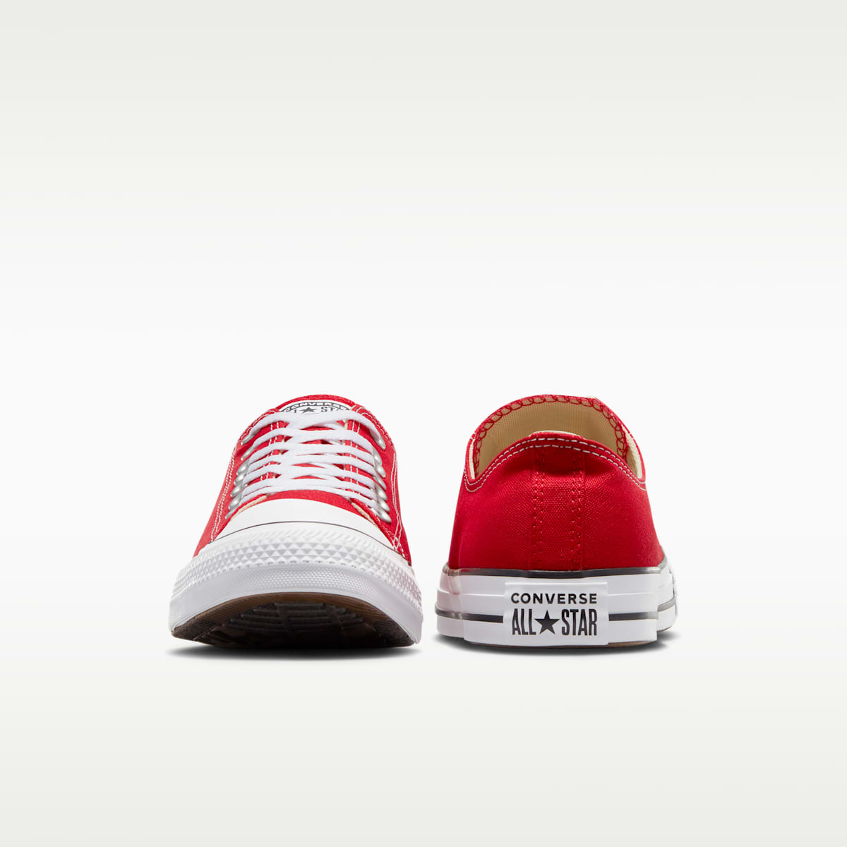 Converse Chuck Taylor All Star Low Top Unisex Shoe - Red - Image 6