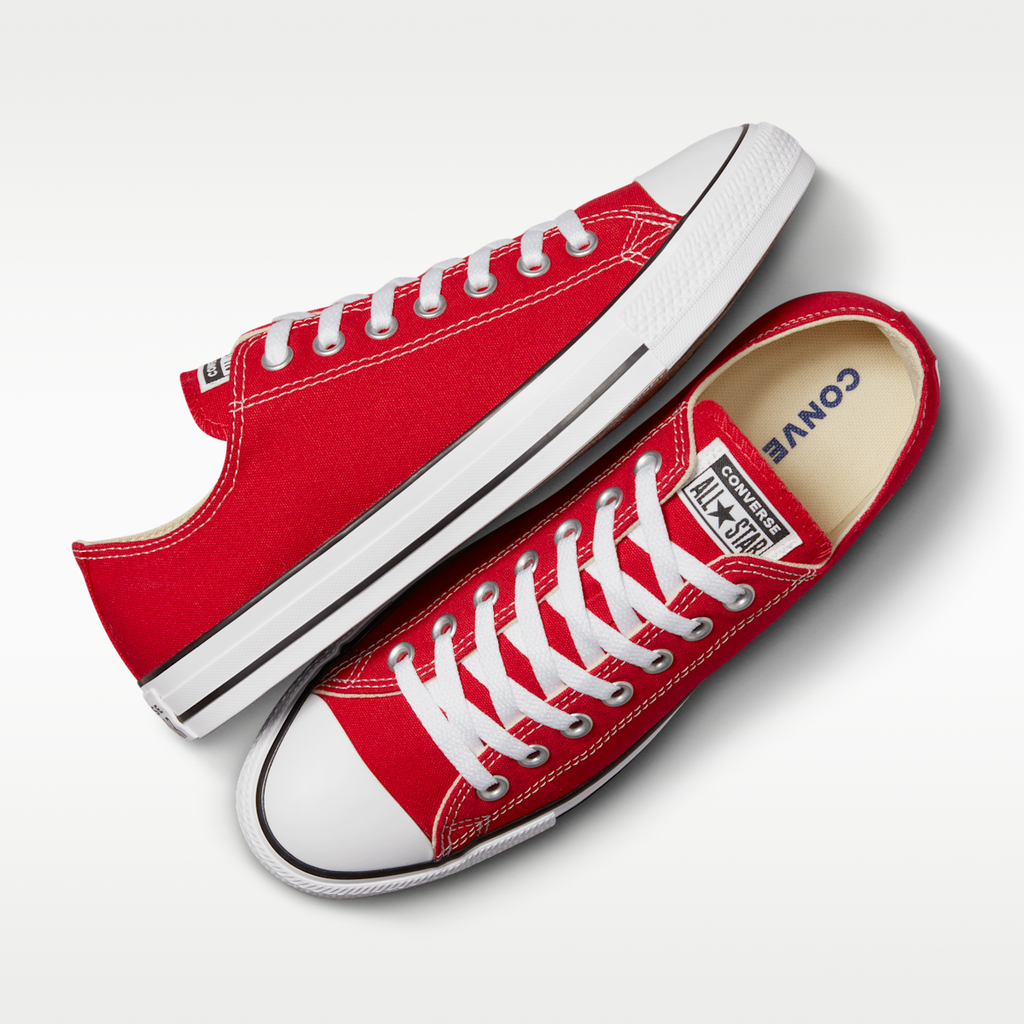 Women's Converse Chuck Taylor All Star Low Top Unisex Shoe - Red