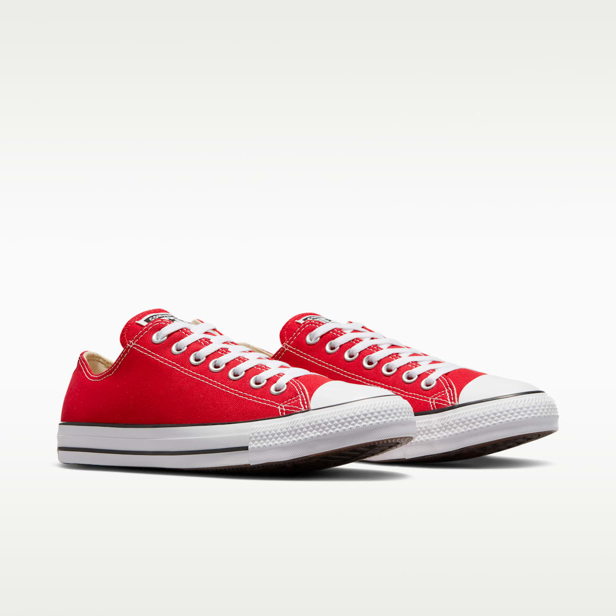 Converse Chuck Taylor All Star Low Top Unisex Shoe - Red - Image 5