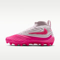 Nike Alpha Menace 5 Elite Men's Football Cleats - Pearl Pink/White/Hyper Pink - Image 1