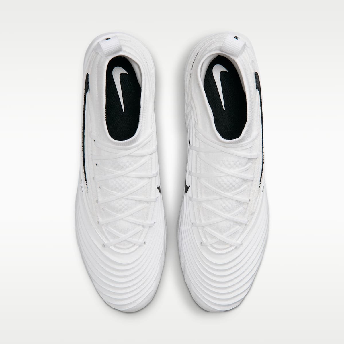 Women's Nike Alpha Menace 5 Elite Men's Football Cleats - White/White/Black