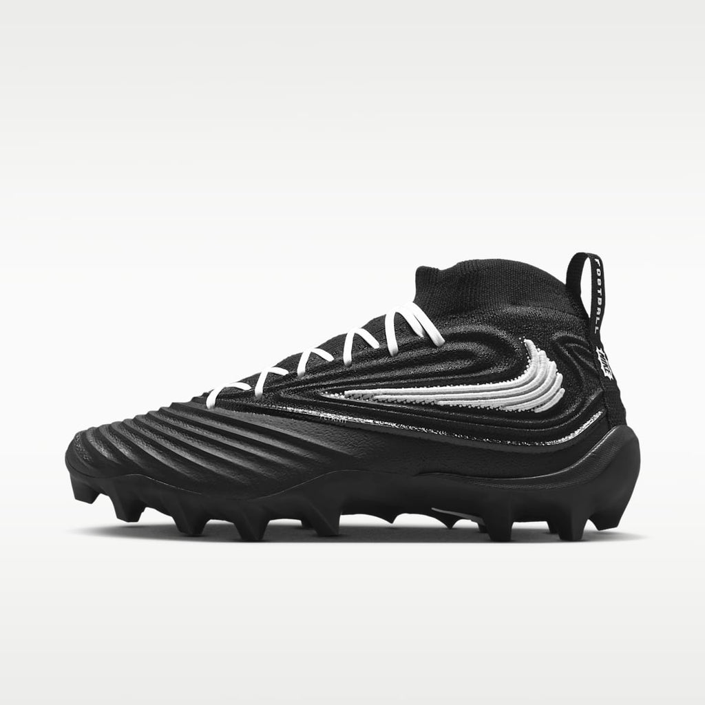 Nike Alpha Menace 5 Elite Men's Football Cleats - Black/Black/White - Image 1