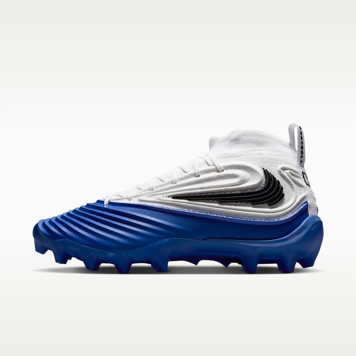 Nike Alpha Menace 5 Elite Men's Football Cleats - White/Hyper Royal/Black - Image 1