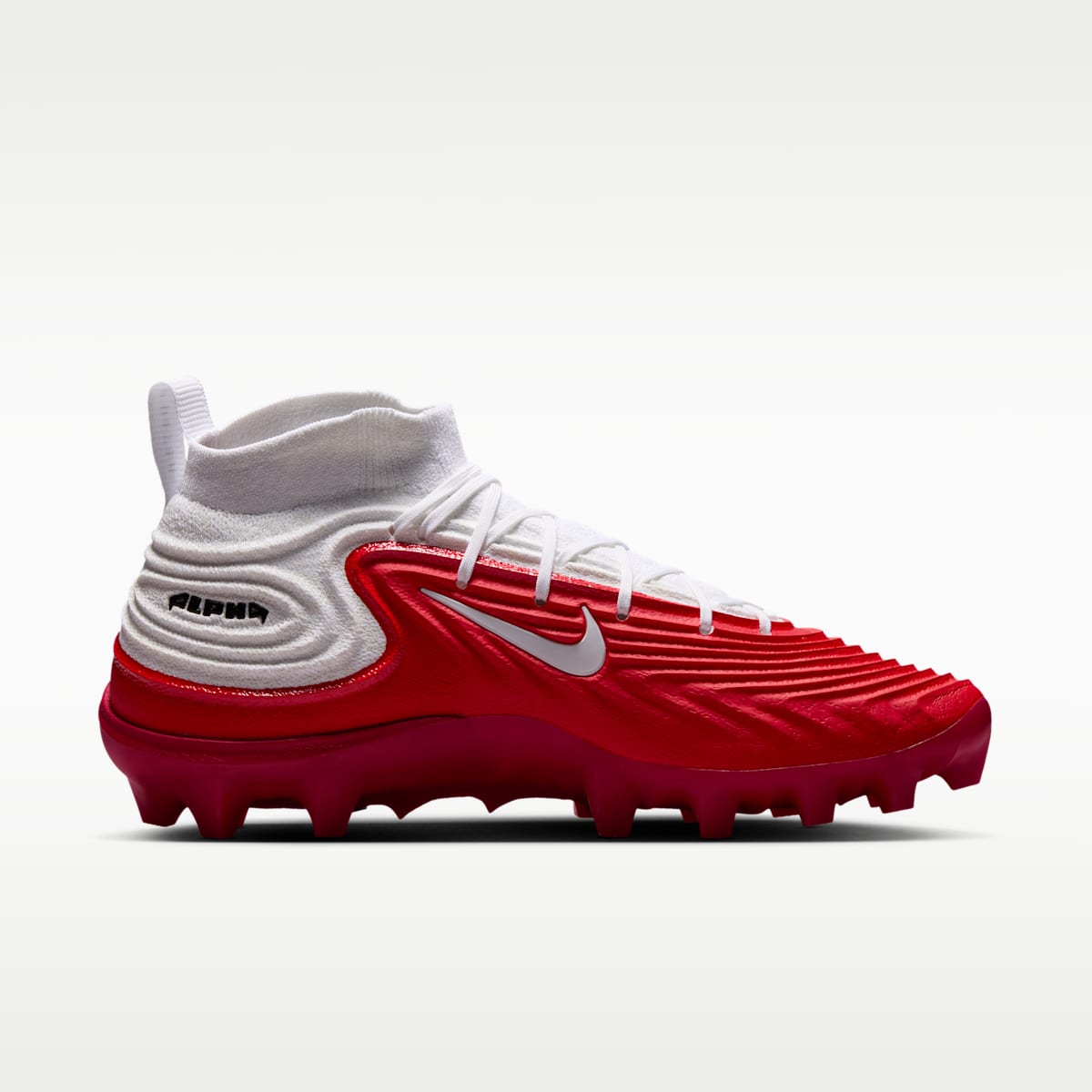 Women's Nike Alpha Menace 5 Elite Men's Football Cleats - White/University Red/Black
