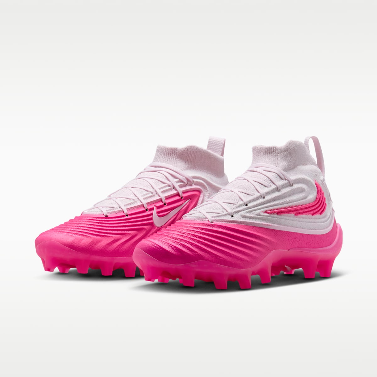 Nike Alpha Menace 5 Elite Men's Football Cleats - Pearl Pink/White/Hyper Pink - Image 5