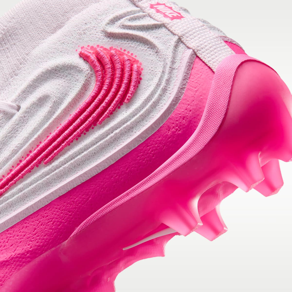 Nike Alpha Menace 5 Elite Men's Football Cleats - Pearl Pink/White/Hyper Pink - Image 9