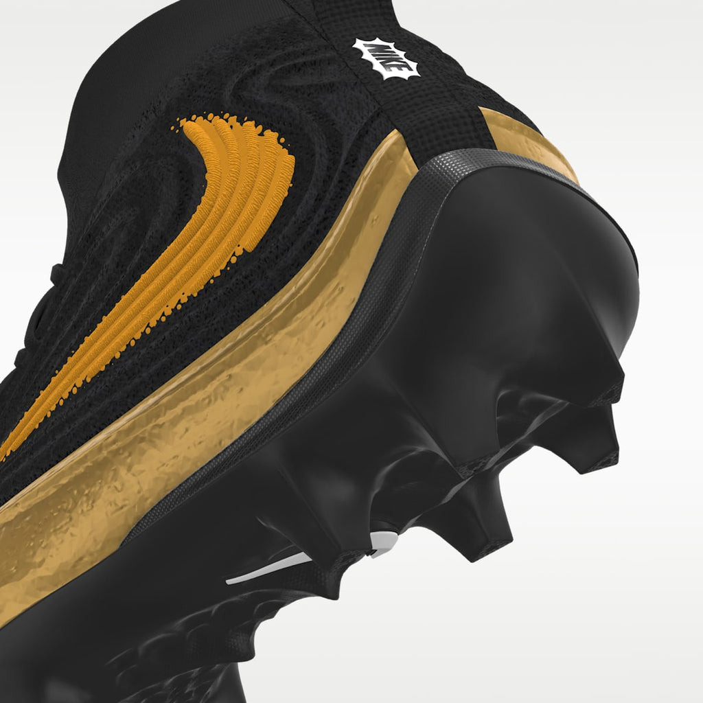 Nike Alpha Menace 5 Elite By You Custom Football Cleats - White/Multi-Color/Multi-Color - Image 9