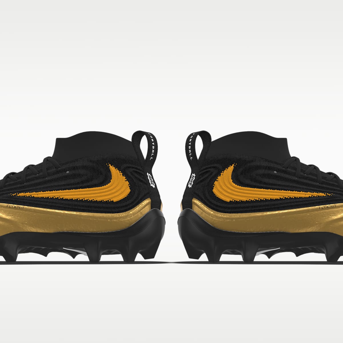 Nike Alpha Menace 5 Elite By You Custom Football Cleats - White/Multi-Color/Multi-Color - Image 7