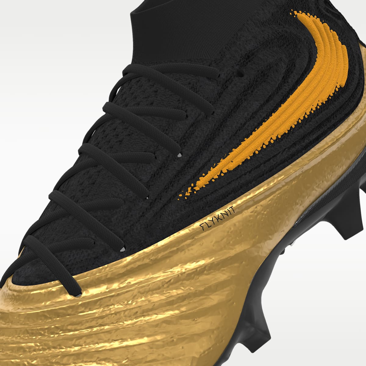 Nike Alpha Menace 5 Elite By You Custom Football Cleats - White/Multi-Color/Multi-Color - Image 8