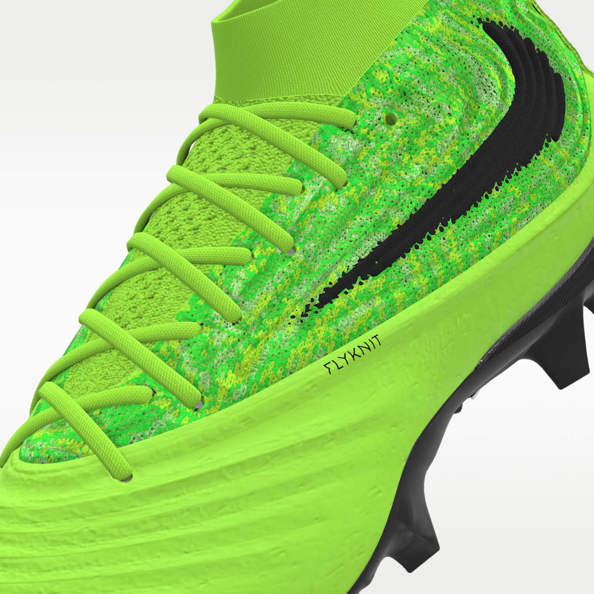 Nike Alpha Menace 5 Elite By You Custom Football Cleats - White/Multi-Color/Multi-Color - Image 8
