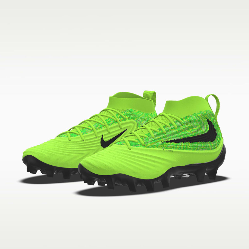 Nike Alpha Menace 5 Elite By You Custom Football Cleats - White/Multi-Color/Multi-Color - Image 2