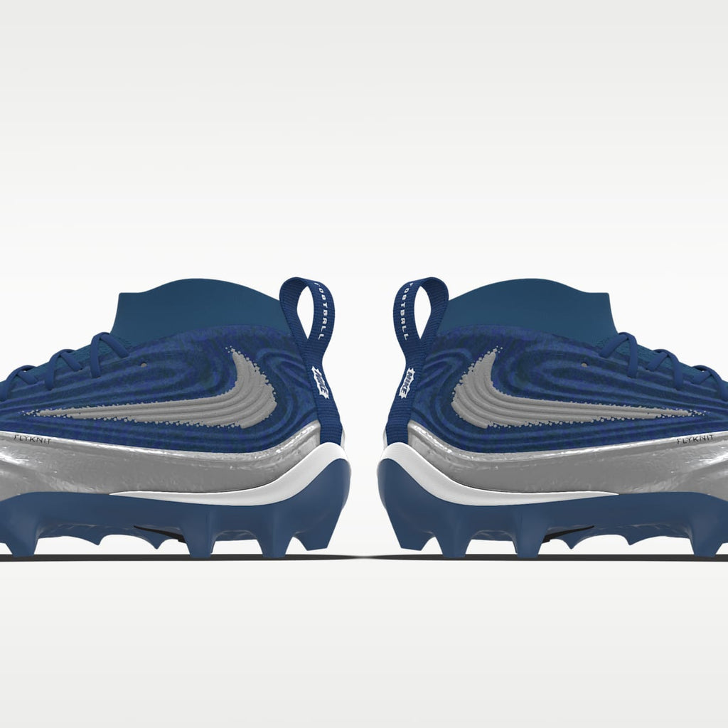 Nike Alpha Menace 5 Elite By You Custom Football Cleats - White/Multi-Color/Multi-Color - Image 7