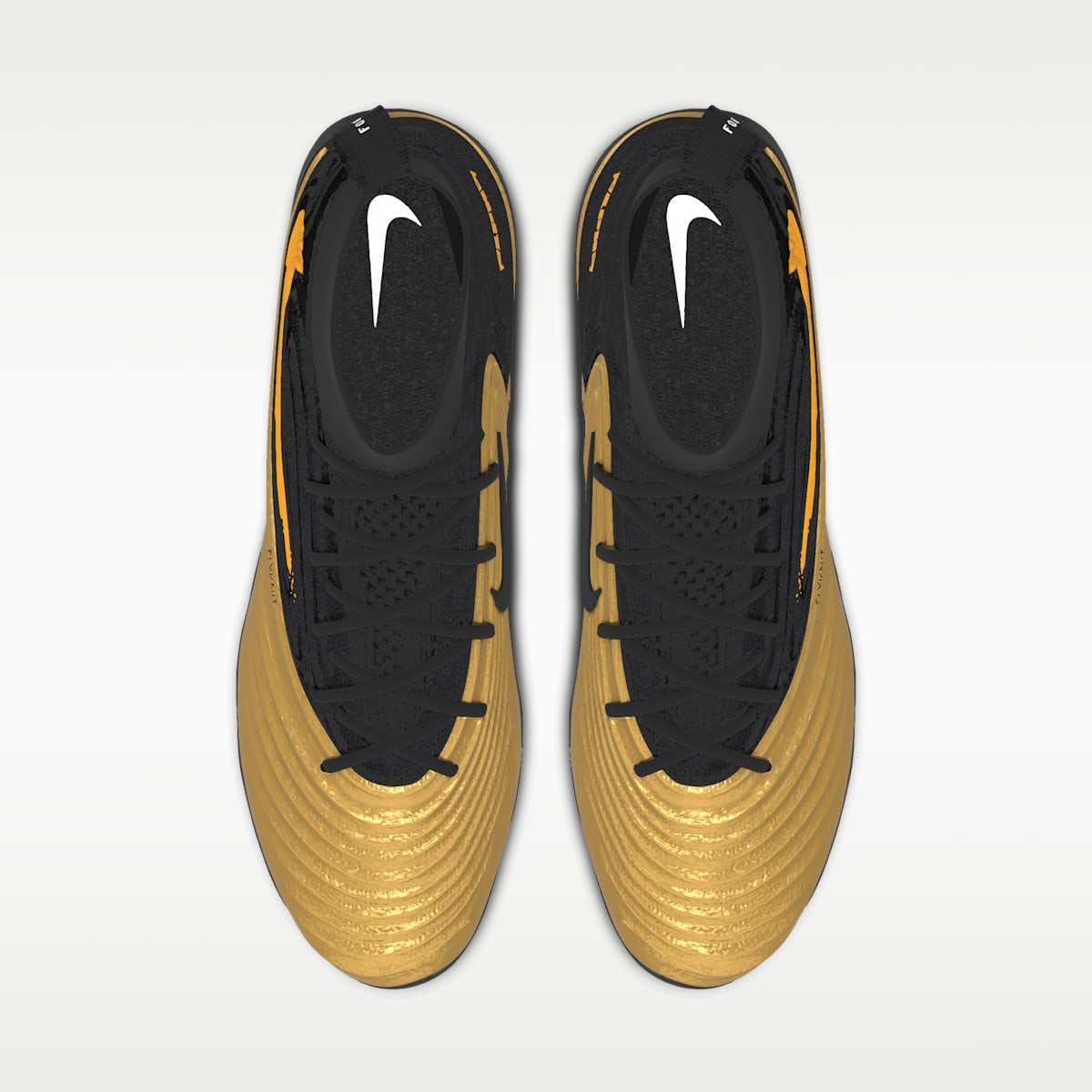 Nike Alpha Menace 5 Elite By You Custom Football Cleats - White/Multi-Color/Multi-Color - Image 4