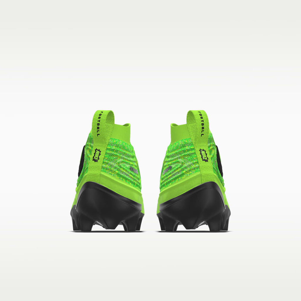 Nike Alpha Menace 5 Elite By You Custom Football Cleats - White/Multi-Color/Multi-Color - Image 5