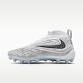 Nike Alpha Menace 5 Elite Men's Football Cleats - White/Pure Platinum/Wolf Grey/Black - Image 1