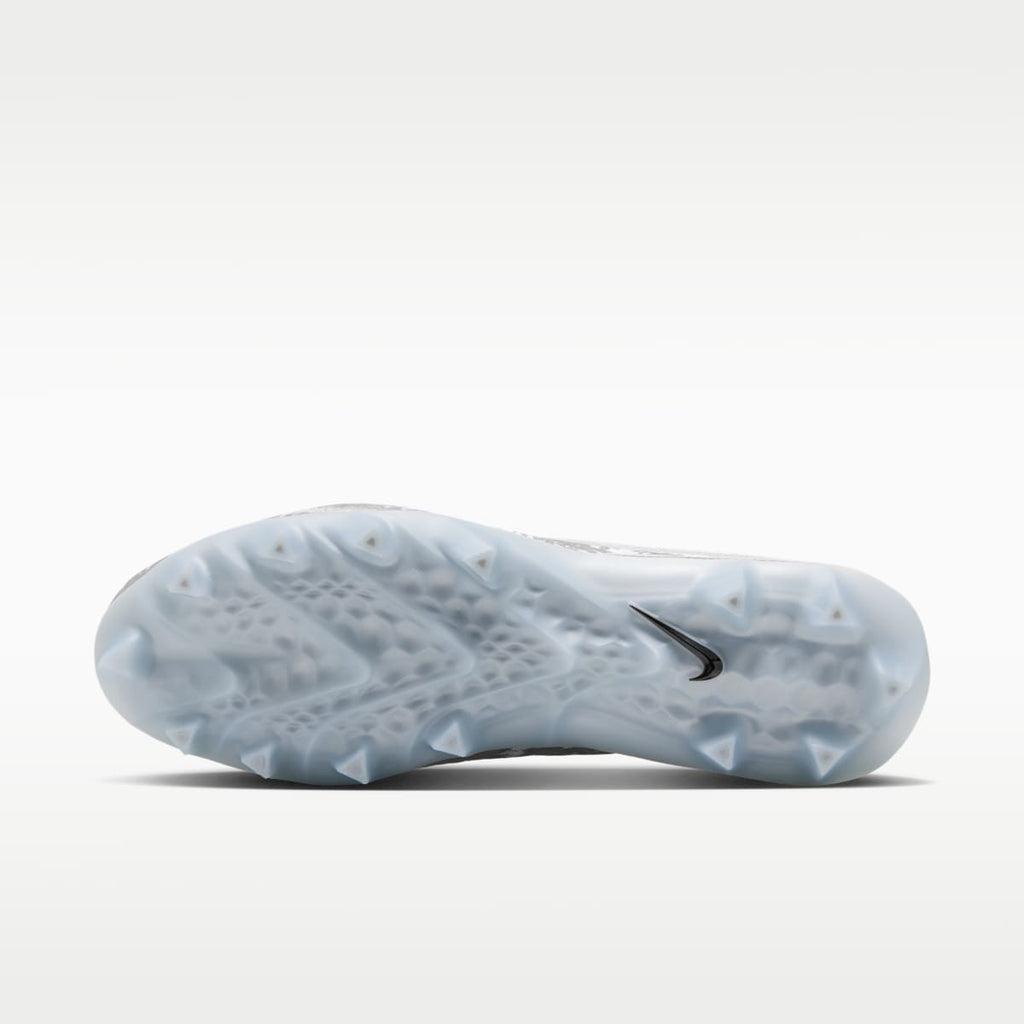 Nike Alpha Menace 5 Elite Men's Football Cleats - White/Pure Platinum/Wolf Grey/Black - Image 2