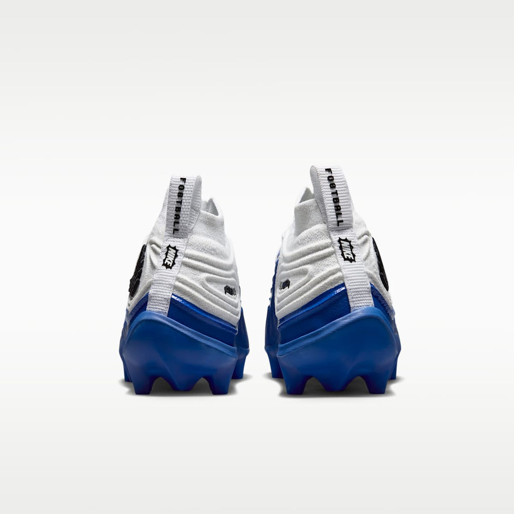 Nike Alpha Menace 5 Elite Men's Football Cleats - White/Hyper Royal/Black - Image 6