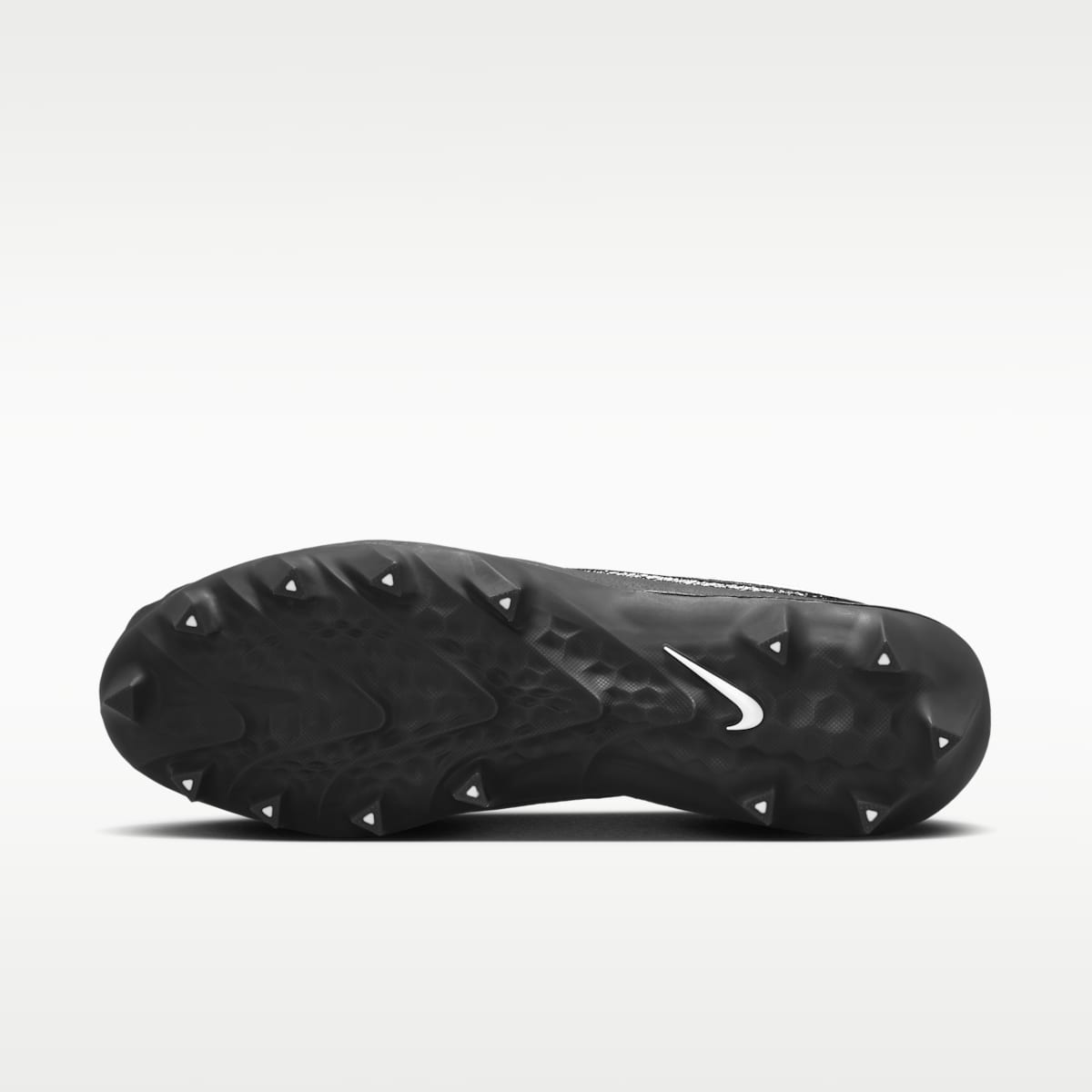 Nike Alpha Menace 5 Elite Men's Football Cleats - Black/Black/White - Image 2