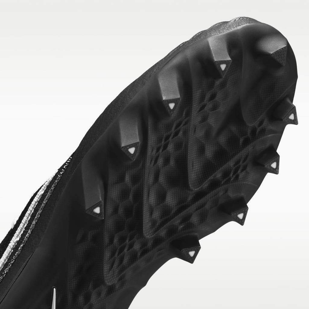 Nike Alpha Menace 5 Elite Men's Football Cleats - Black/Black/White - Image 7