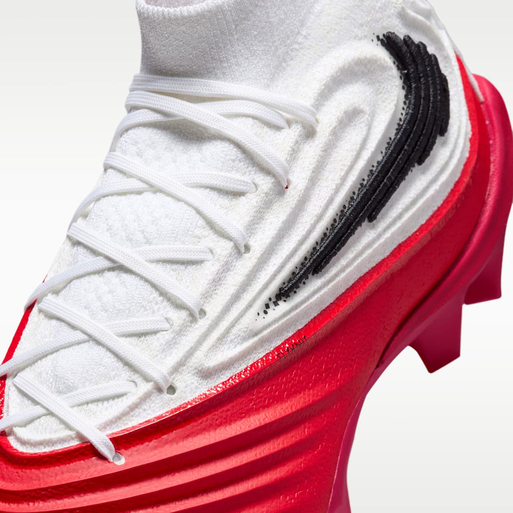 Women's Nike Alpha Menace 5 Elite Men's Football Cleats - White/University Red/Black