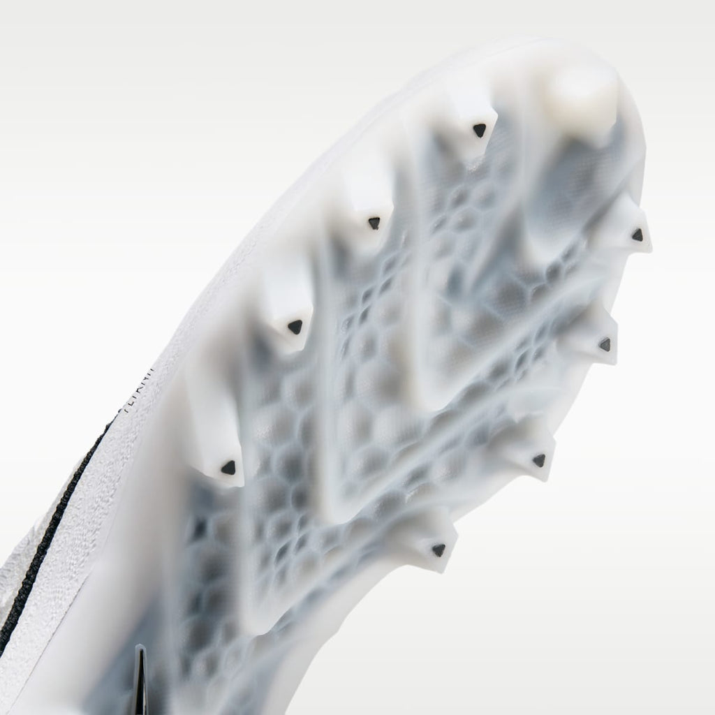 Nike Alpha Menace 5 Elite Men's Football Cleats - White/White/Black - Image 7