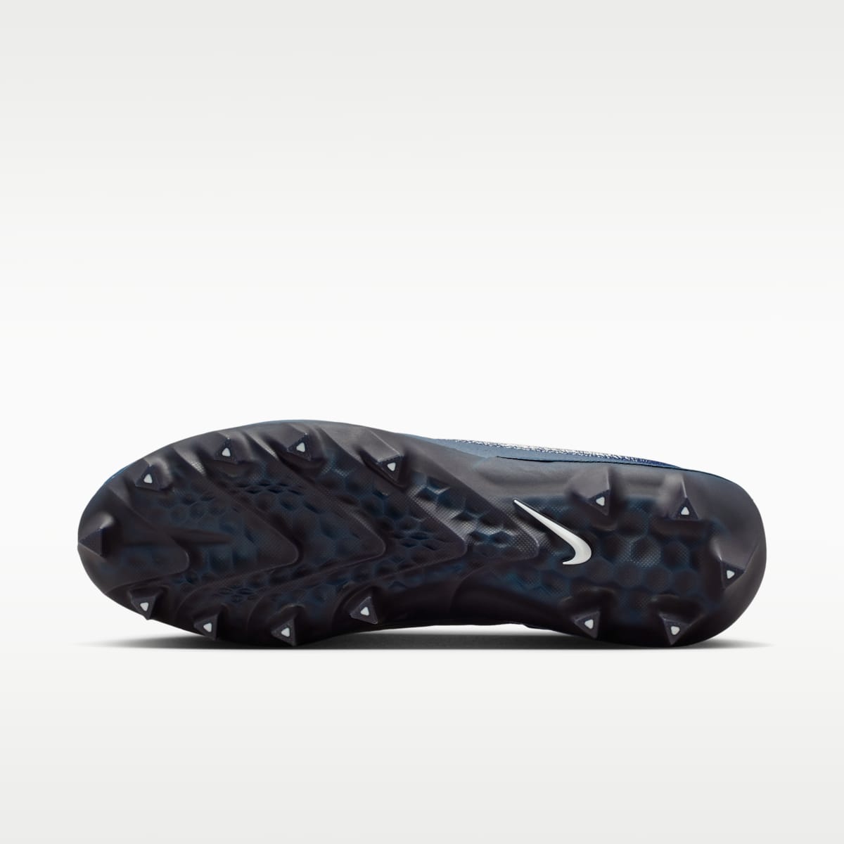 Nike Alpha Menace 5 Elite Men's Football Cleats - White/College Navy/Black - Image 2