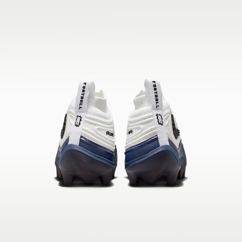 Nike Alpha Menace 5 Elite Men's Football Cleats - White/College Navy/Black - Image 6