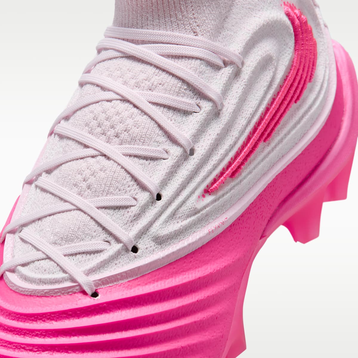 Nike Alpha Menace 5 Elite Men's Football Cleats - Pearl Pink/White/Hyper Pink - Image 8
