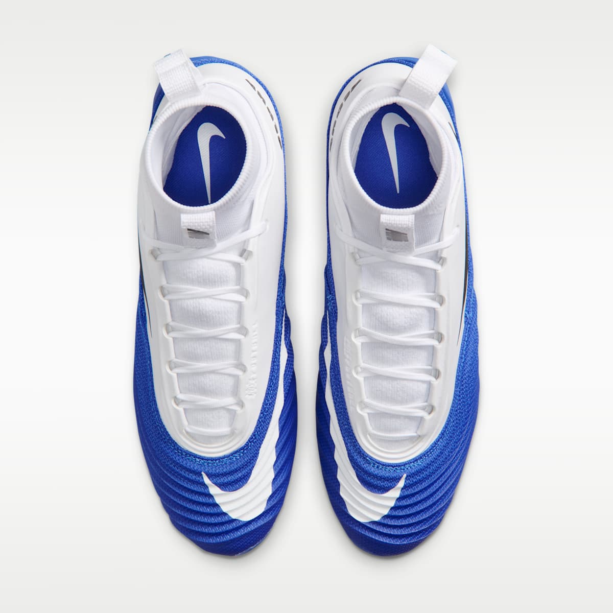 Nike Alpha Menace 5 Pro Men's Football Cleats - White/Hyper Royal - Image 4