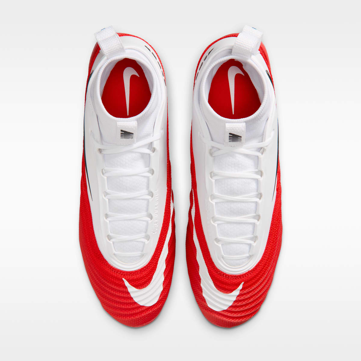 Nike Alpha Menace 5 Pro Men's Football Cleats - White/University Red - Image 4