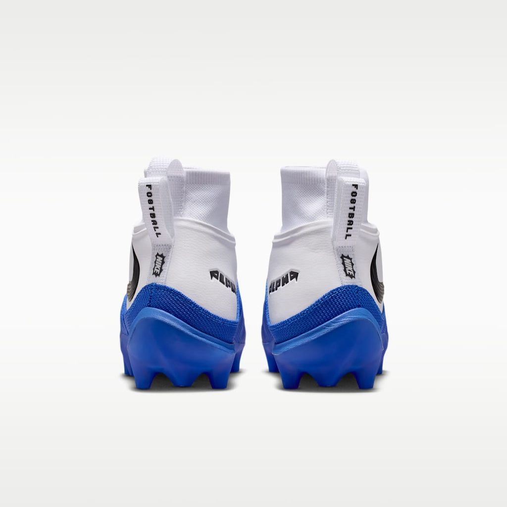 Nike Alpha Menace 5 Pro Men's Football Cleats - White/Hyper Royal - Image 6