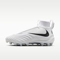 Nike Alpha Menace 5 Pro Men's Football Cleats - White/White/Black - Image 1