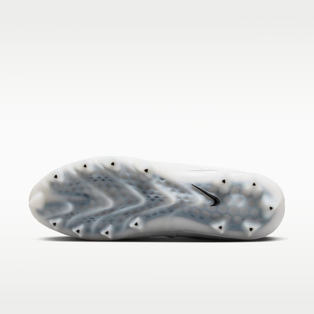 Nike Alpha Menace 5 Pro Men's Football Cleats - White/White/Black - Image 2