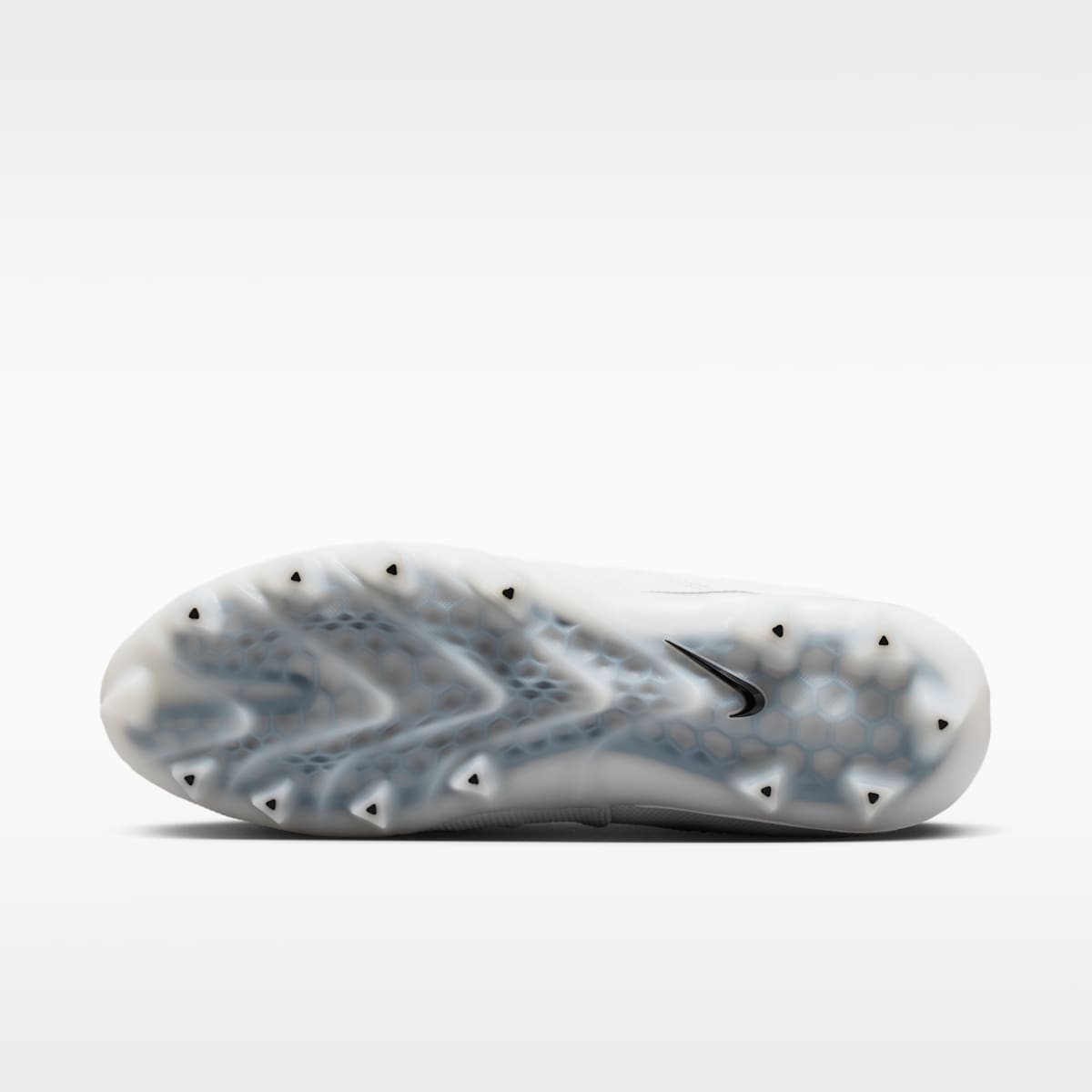 Nike Alpha Menace 5 Pro Men's Football Cleats - White/White/Black - Image 2