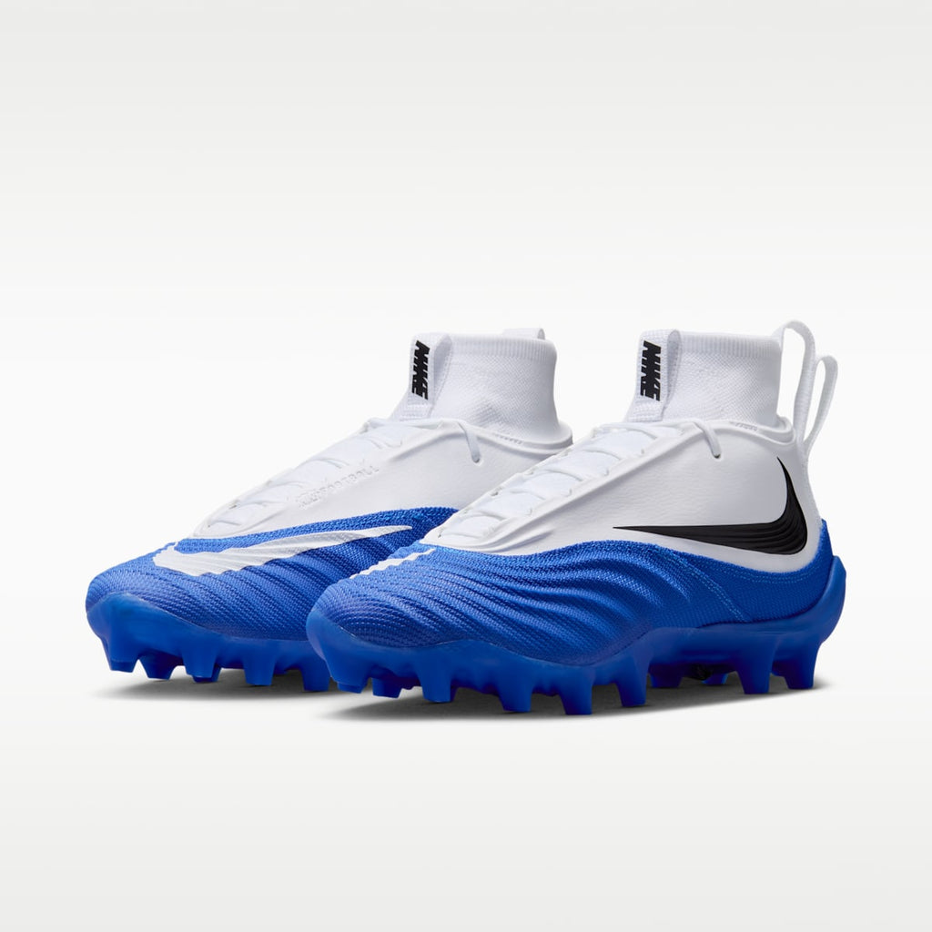 Women's Nike Alpha Menace 5 Pro Men's Football Cleats - White/Hyper Royal