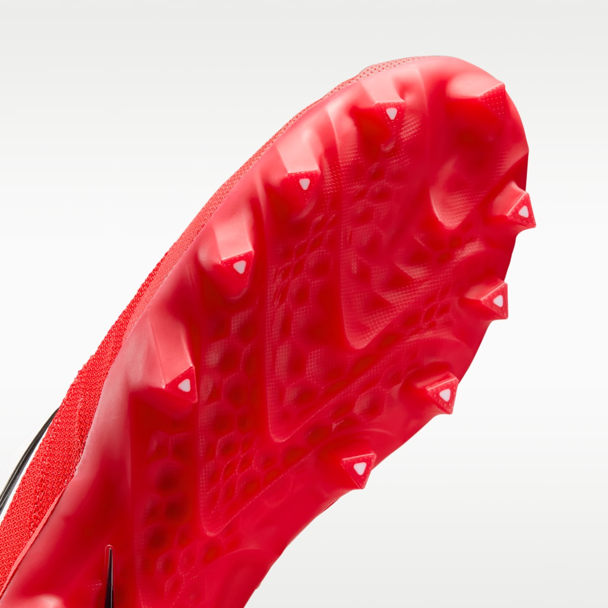 Nike Alpha Menace 5 Pro Men's Football Cleats - White/University Red - Image 7