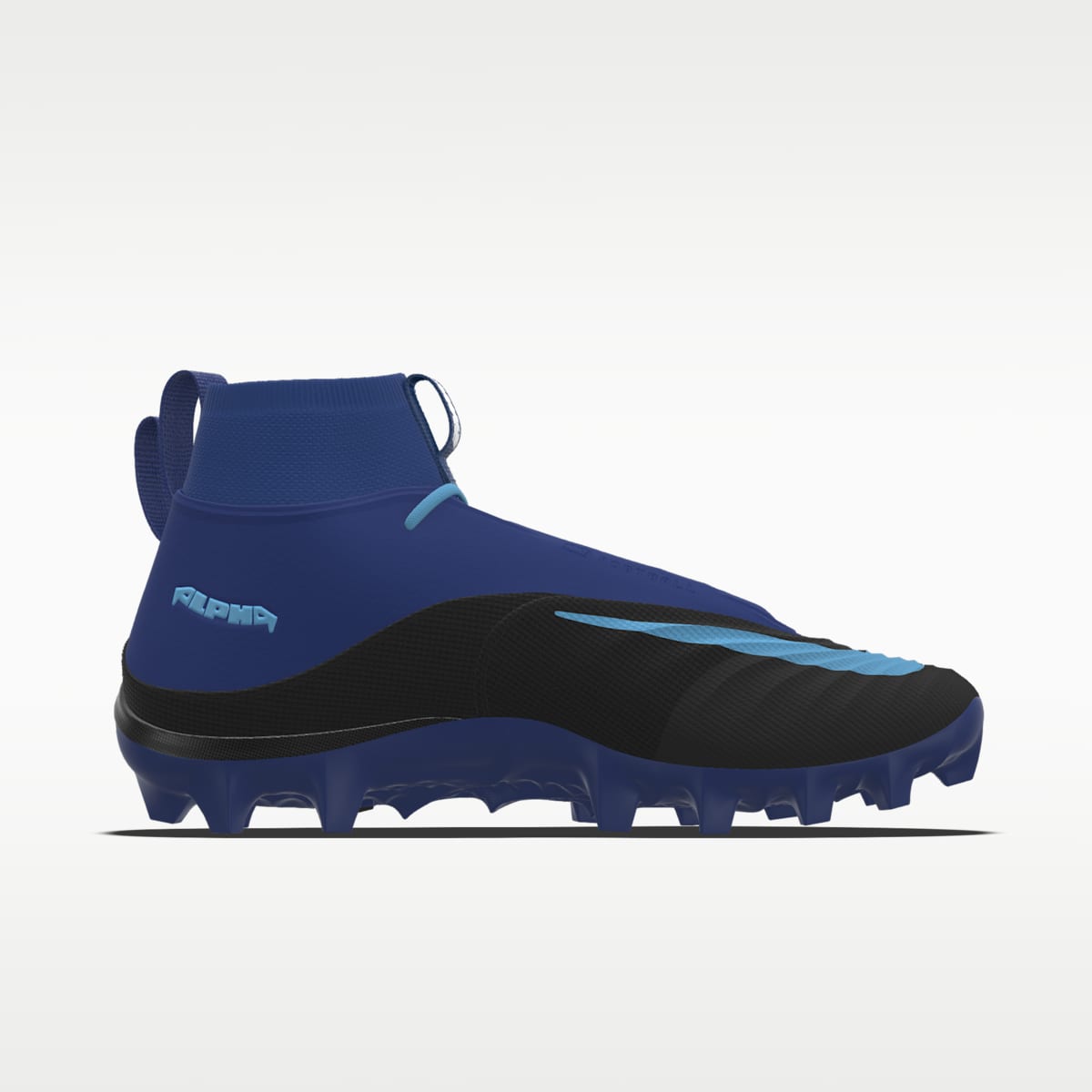 Nike Alpha Menace 5 Pro By You Custom Football Cleats - Multi-Color/Multi-Color - Image 3