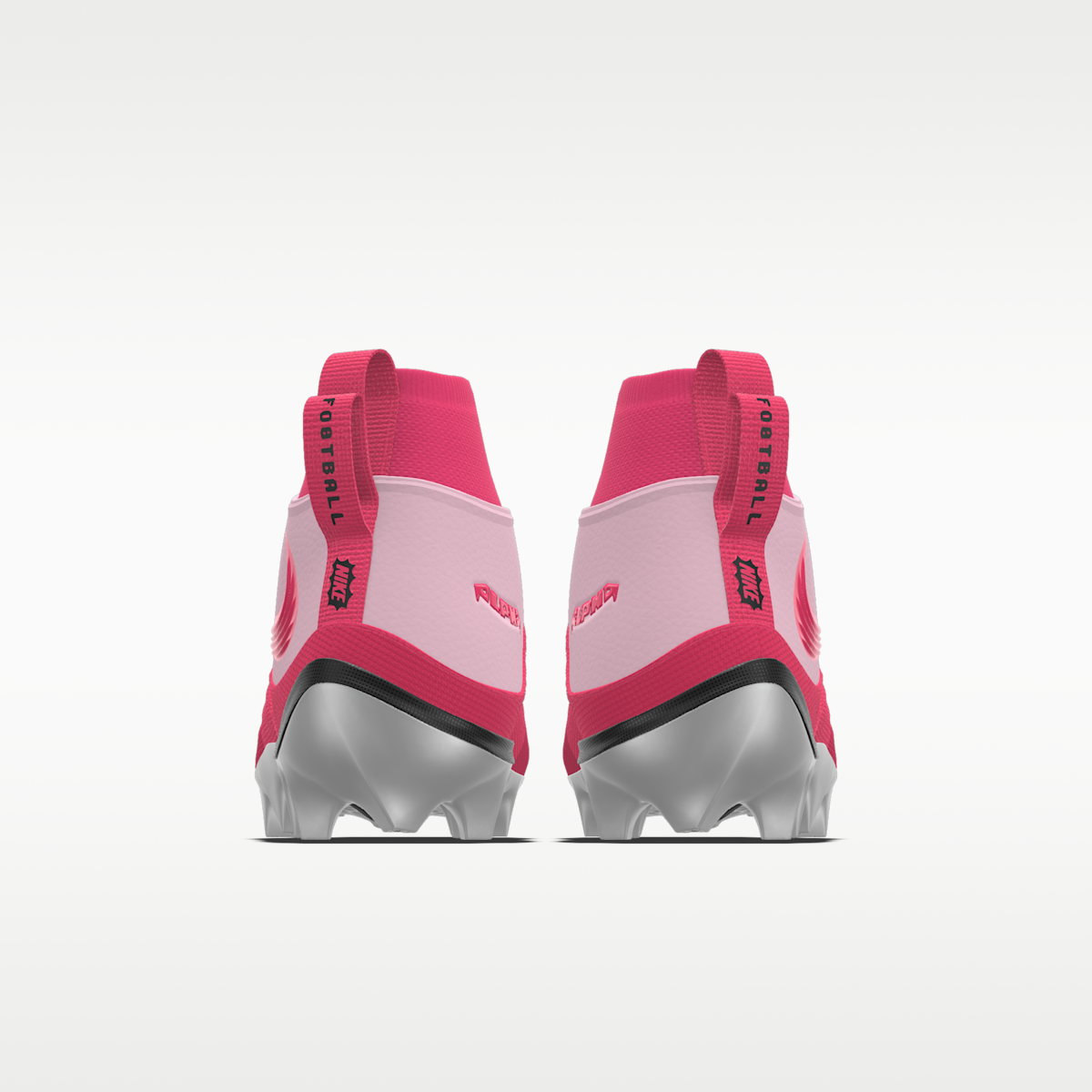 Women's Nike Alpha Menace 5 Pro By You Custom Football Cleats - Multi-Color/Multi-Color