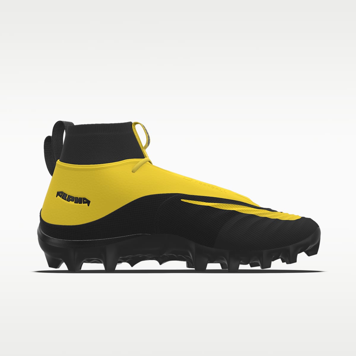 Nike Alpha Menace 5 Pro By You Custom Football Cleats - Multi-Color/Multi-Color - Image 3