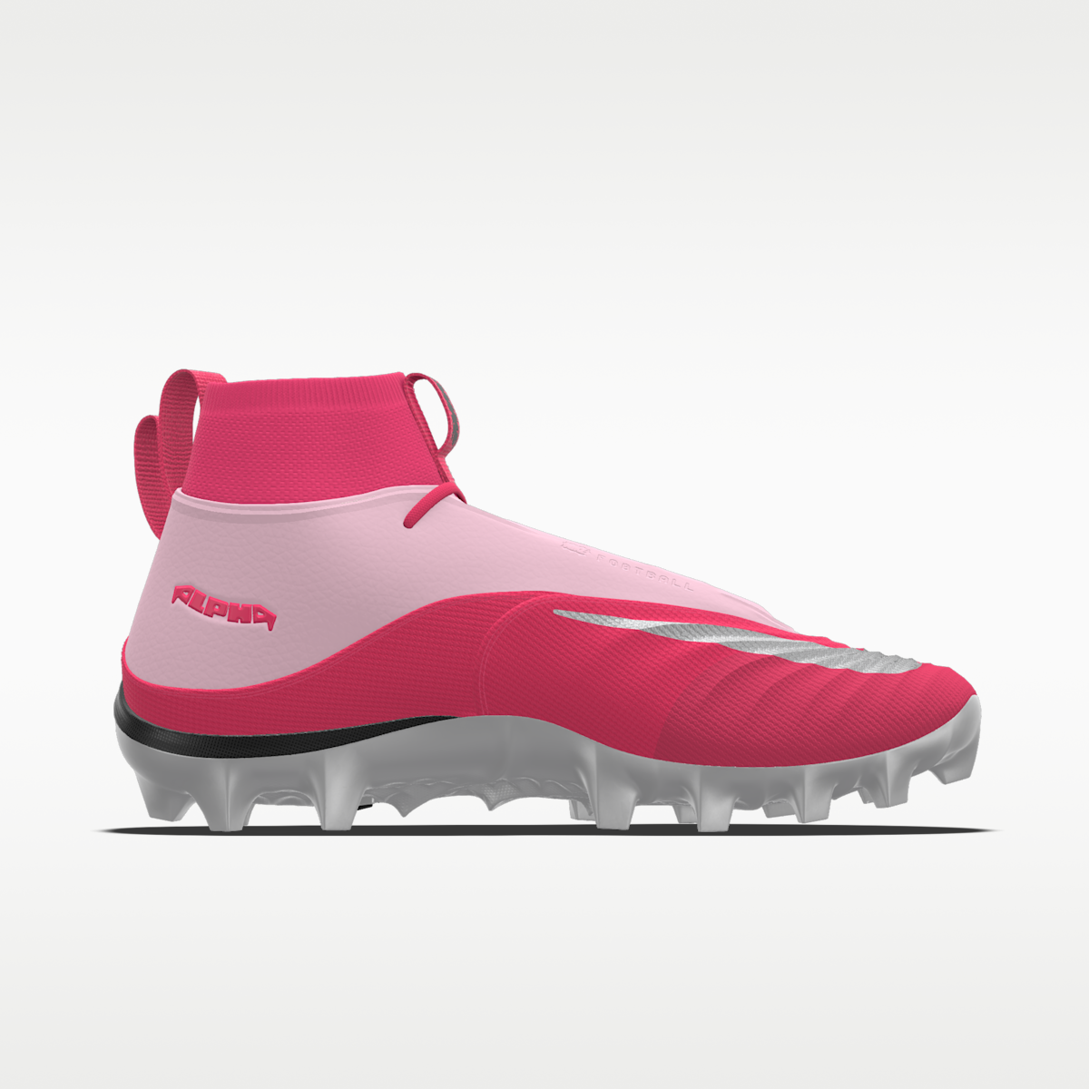 Women's Nike Alpha Menace 5 Pro By You Custom Football Cleats - Multi-Color/Multi-Color