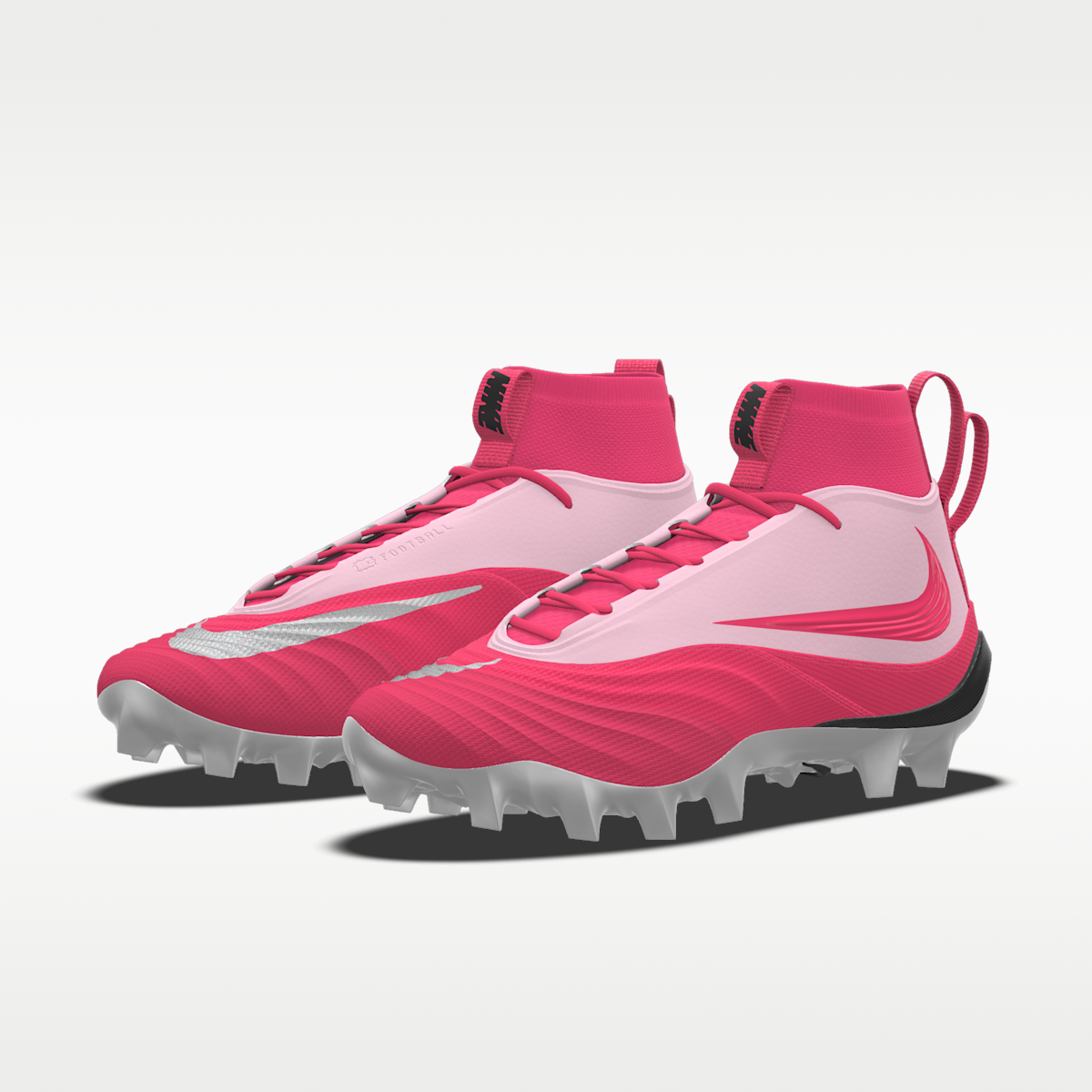 Women's Nike Alpha Menace 5 Pro By You Custom Football Cleats - Multi-Color/Multi-Color