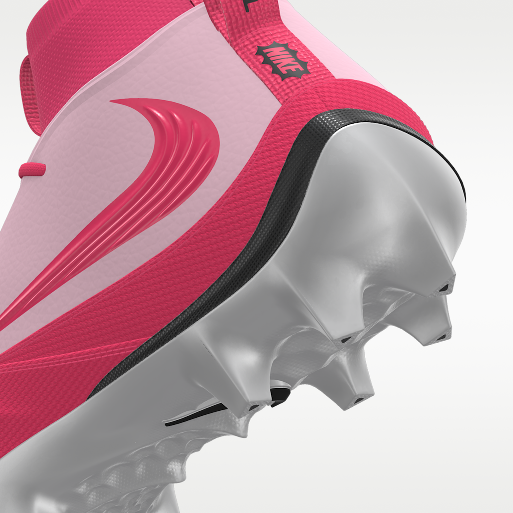 Women's Nike Alpha Menace 5 Pro By You Custom Football Cleats - Multi-Color/Multi-Color