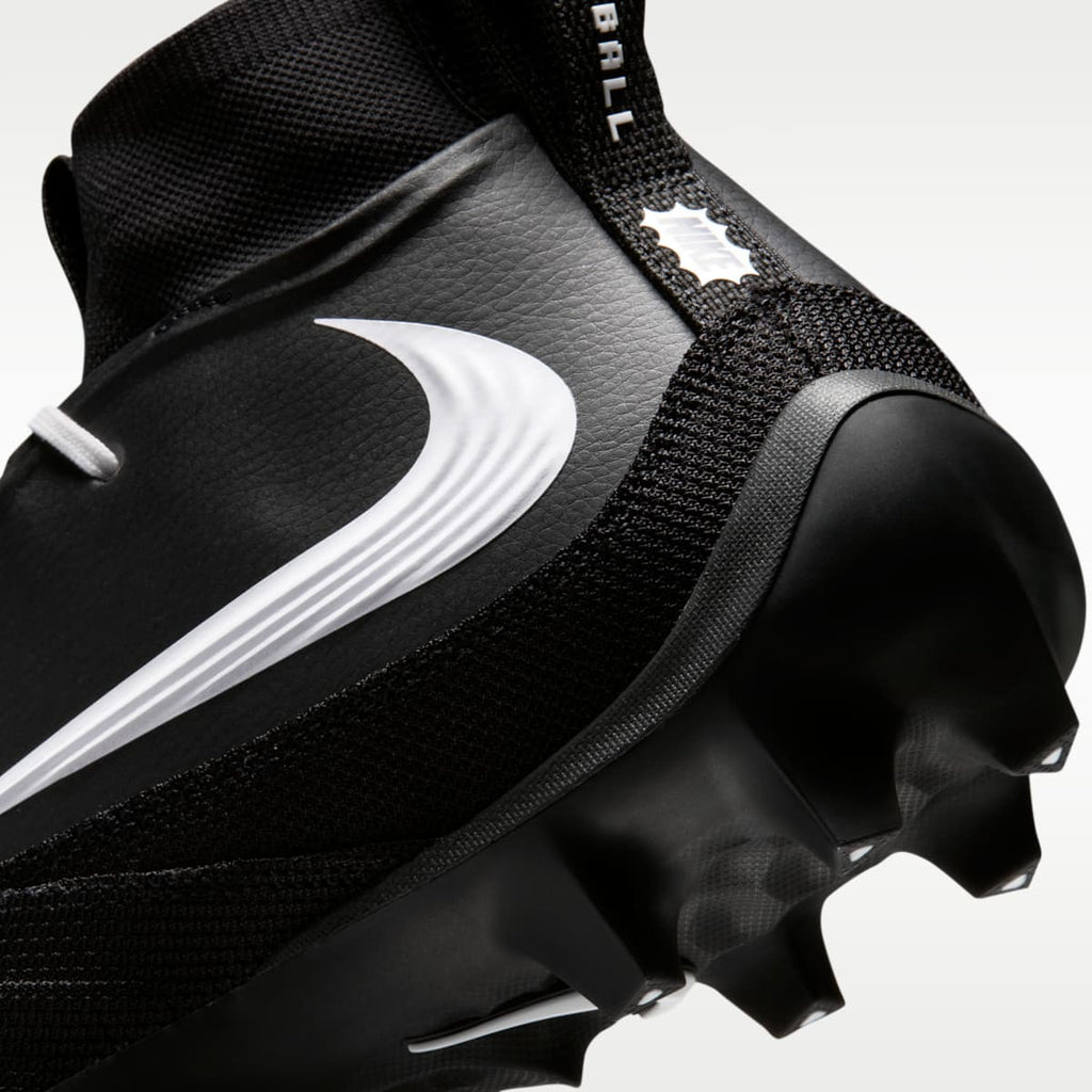 Nike Alpha Menace 5 Pro Men's Football Cleats - Black/Black/White - Image 9