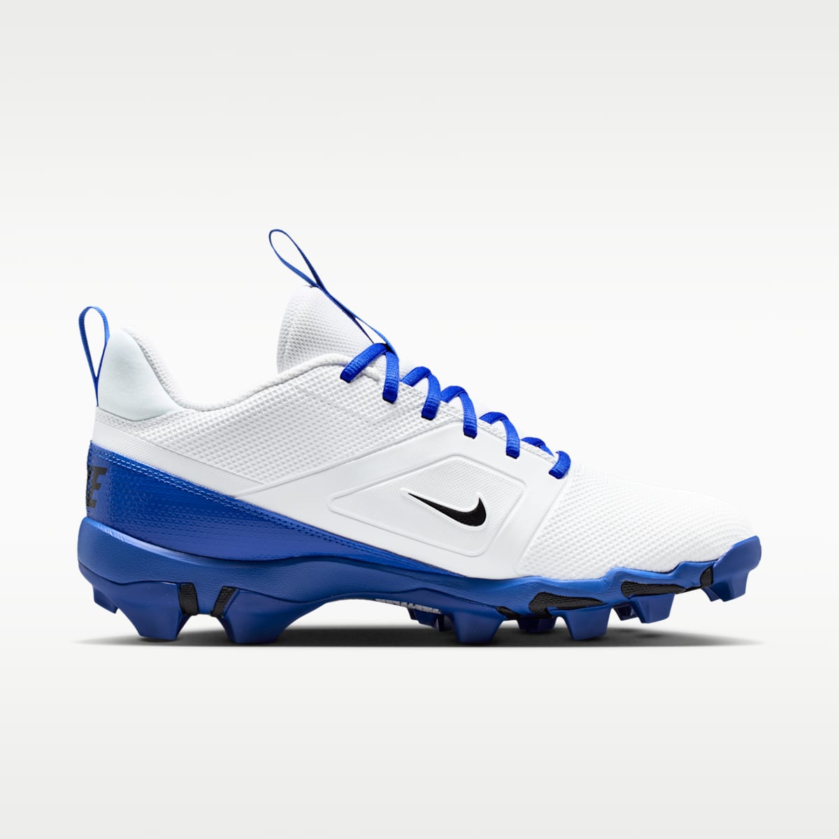 Women's Nike Alpha Menace 4 Shark Football Cleats - White/Hyper Royal/Black