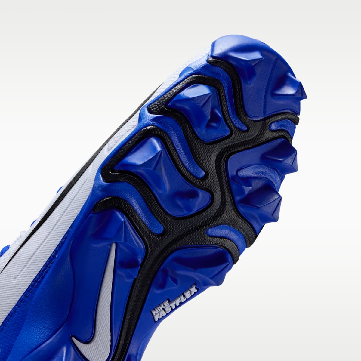 Nike Alpha Menace 4 Shark Big Kids' Football Cleats - White/Hyper Royal/Black