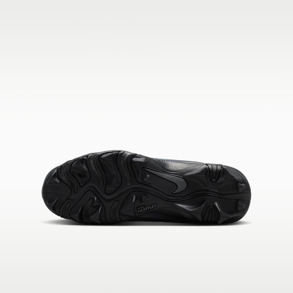 Nike Alpha Menace Shark "Saquon Barkley" Big Kids' Football Cleats - Black/Dark Grey/White/Metallic Gold