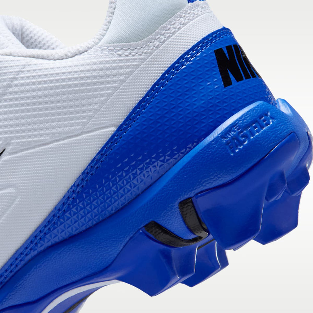 Nike Alpha Menace 4 Shark Big Kids' Football Cleats - White/Hyper Royal/Black