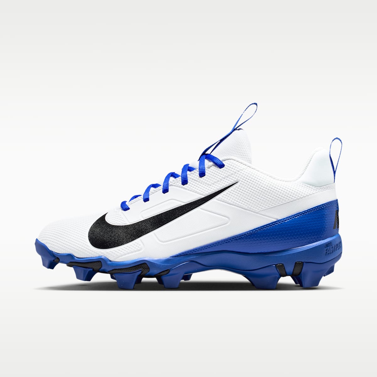 Women's Nike Alpha Menace 4 Shark Football Cleats - White/Hyper Royal/Black