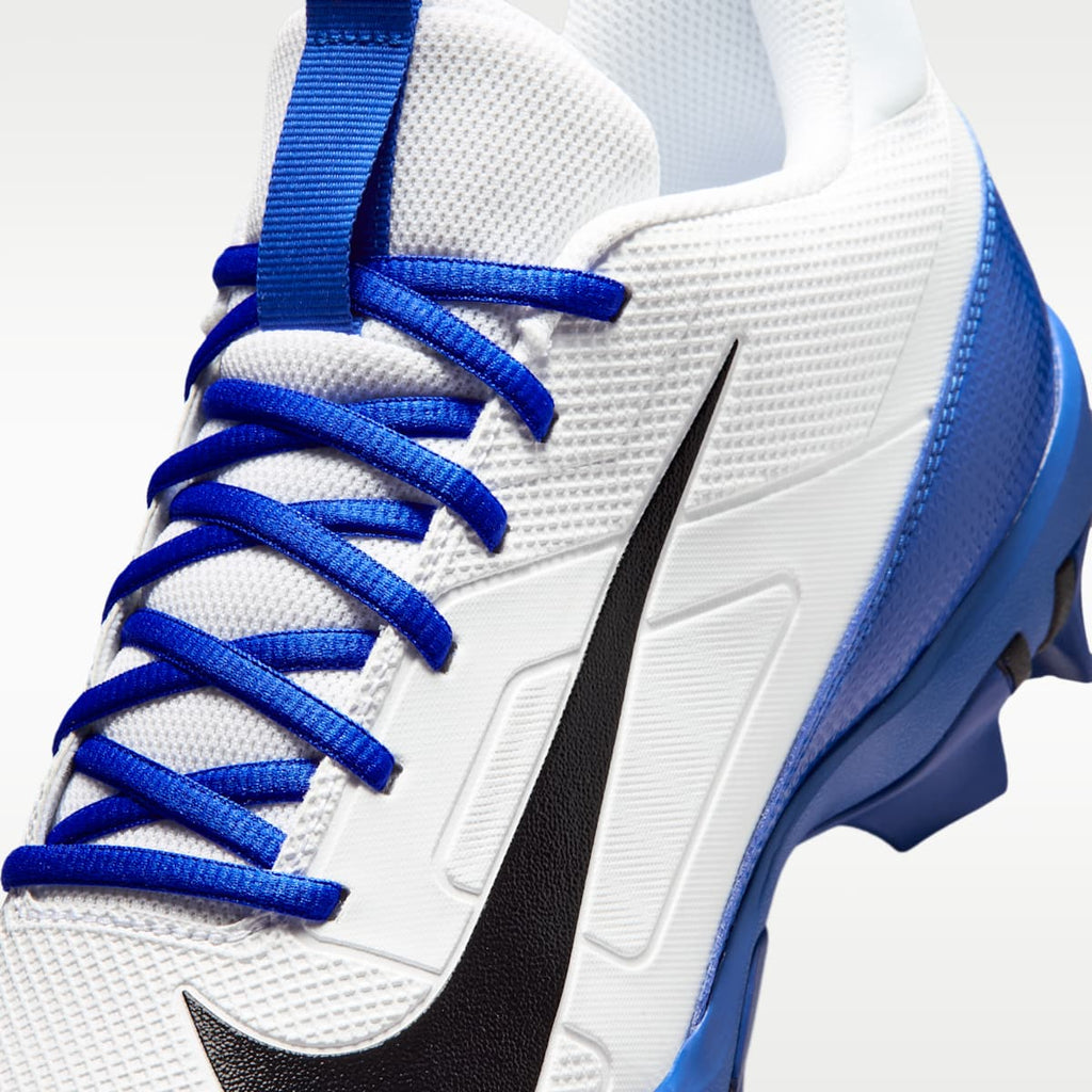 Women's Nike Alpha Menace 4 Shark Football Cleats - White/Hyper Royal/Black
