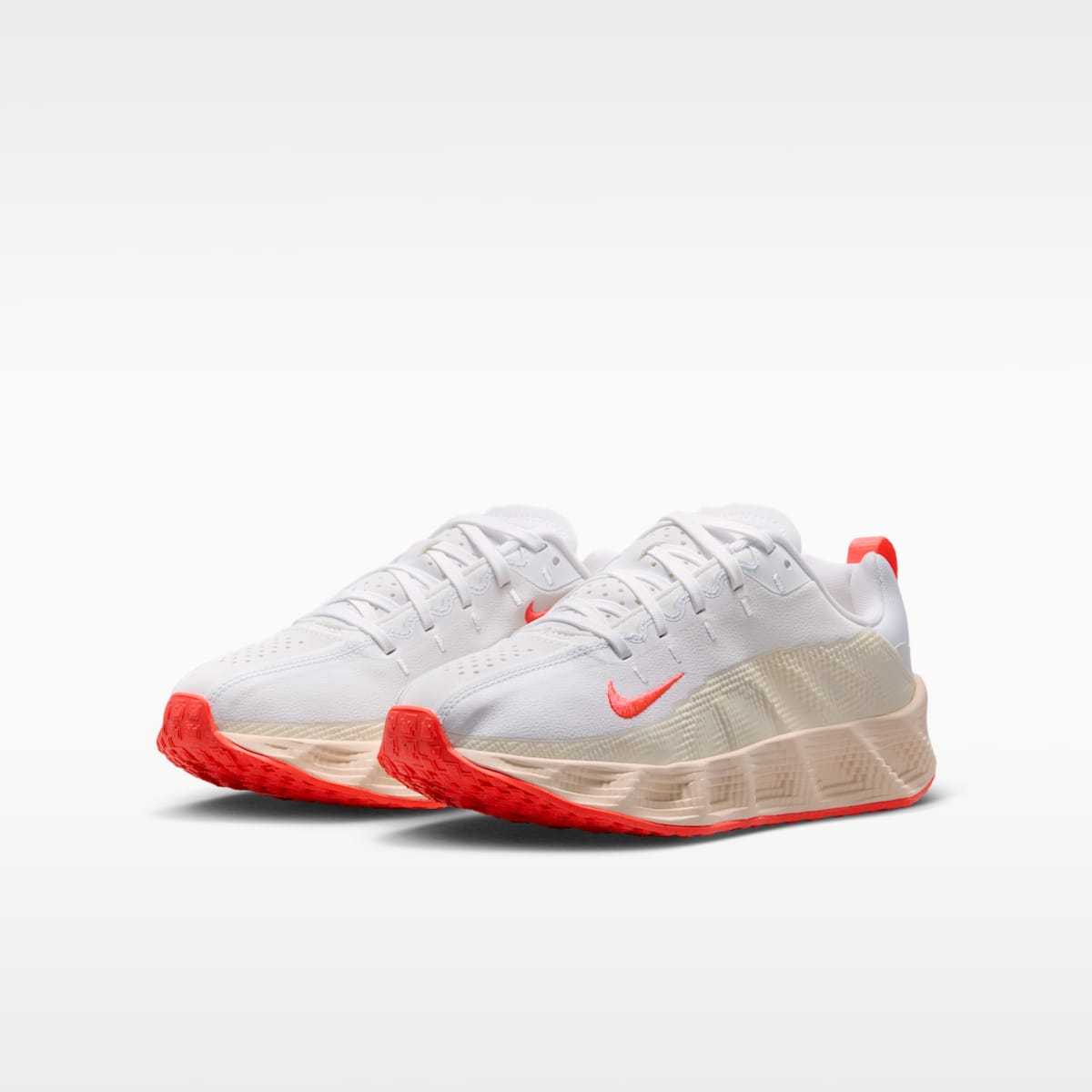 Nike Ava Rover Big Kids' Shoes - White/Chalk/Hot Lava